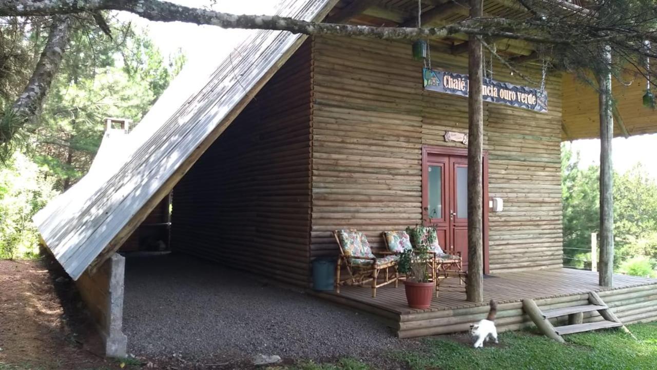 Chale Estancia Ouro Verde Lages Eksteriør bilde