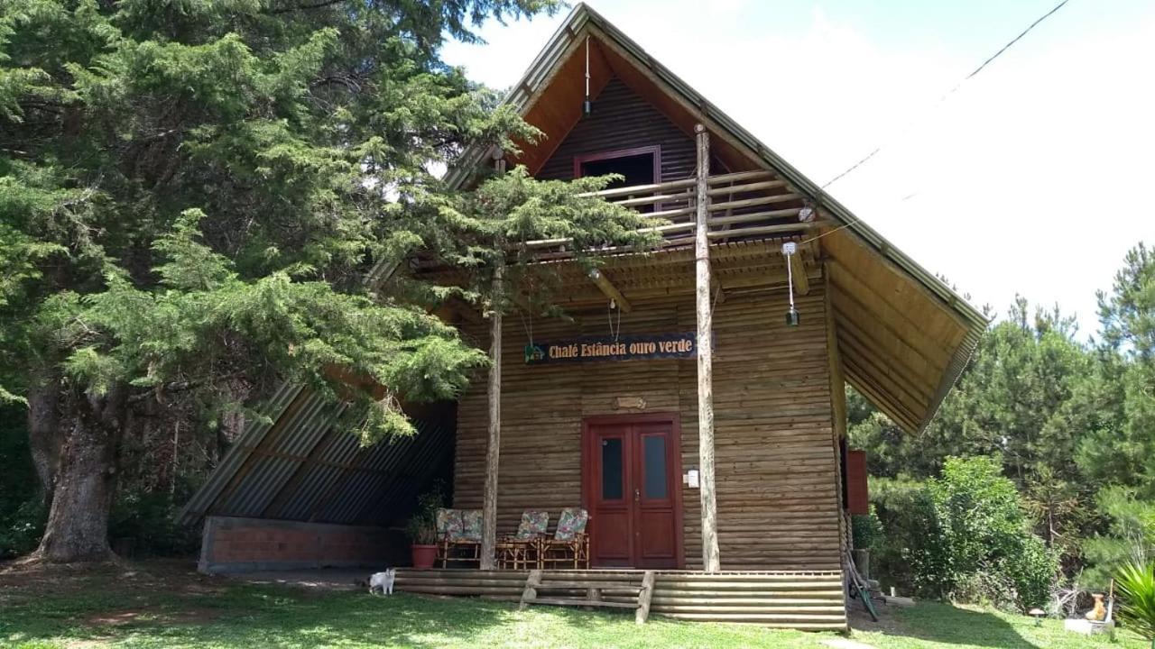 Chale Estancia Ouro Verde Lages Eksteriør bilde