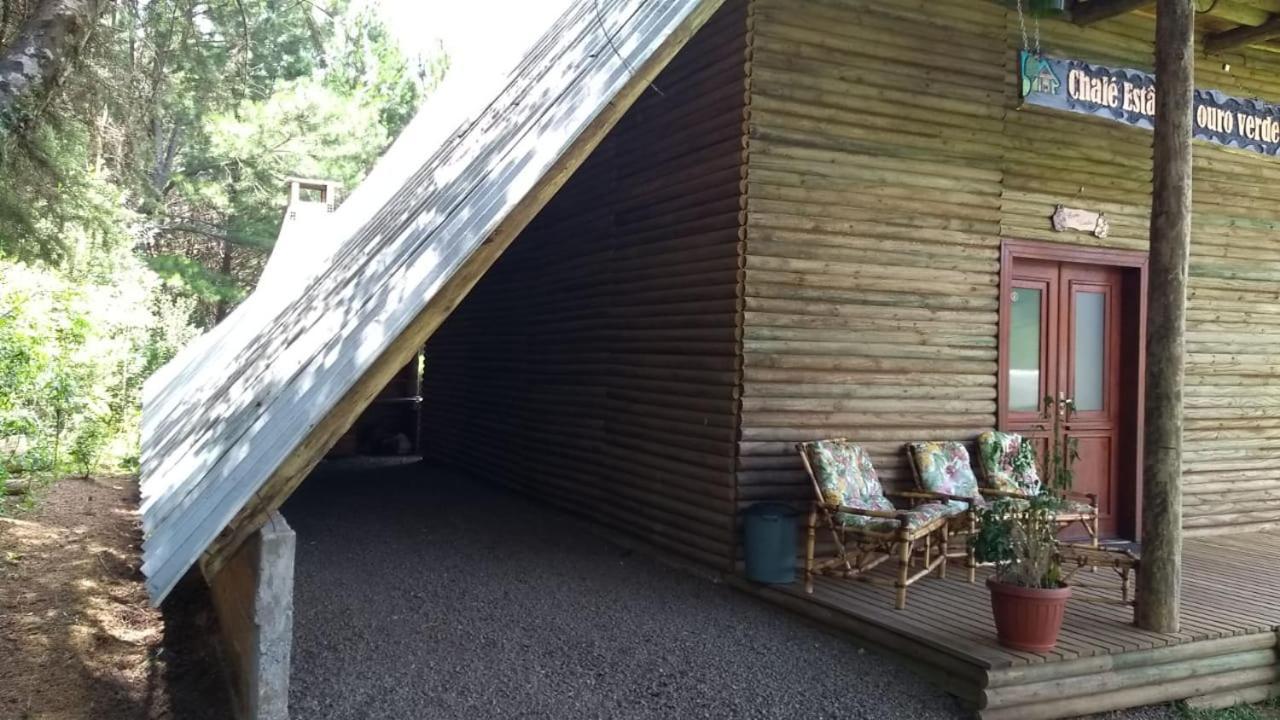 Chale Estancia Ouro Verde Lages Eksteriør bilde