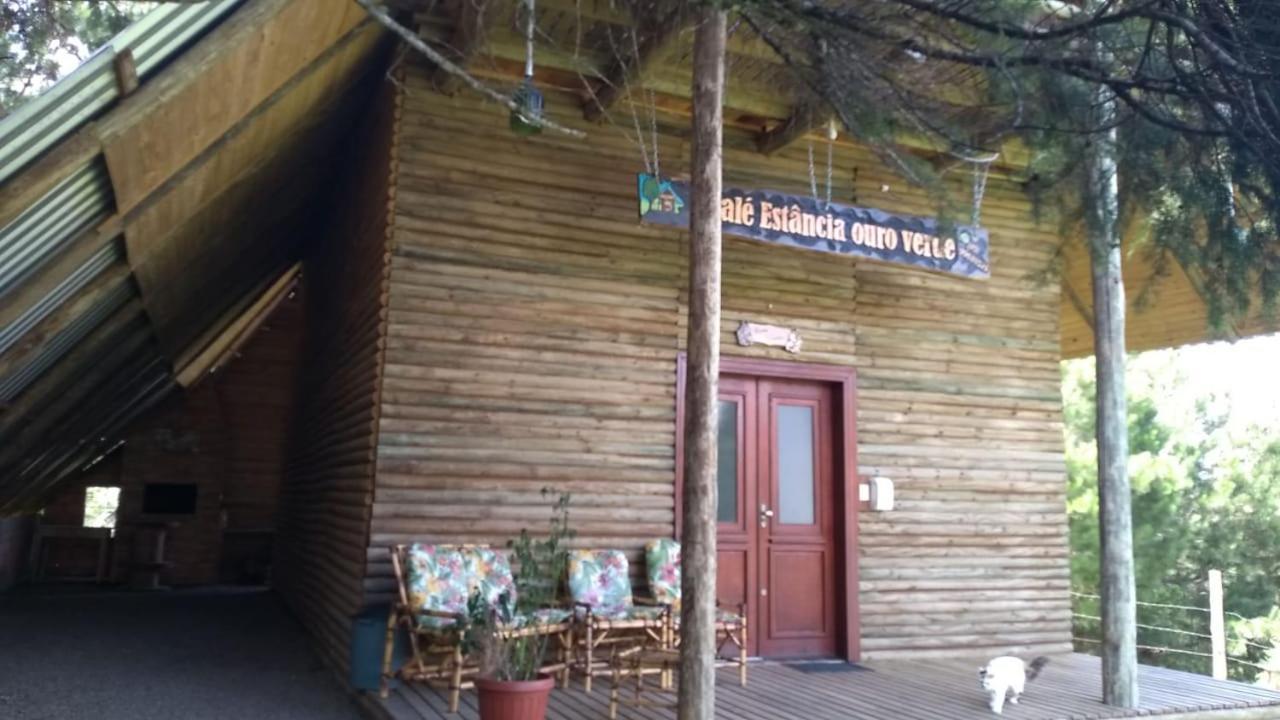 Chale Estancia Ouro Verde Lages Eksteriør bilde