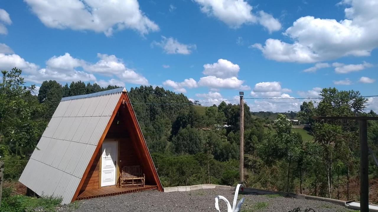 Chale Estancia Ouro Verde Lages Eksteriør bilde