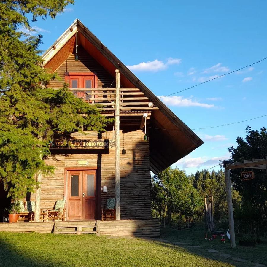 Chale Estancia Ouro Verde Lages Eksteriør bilde