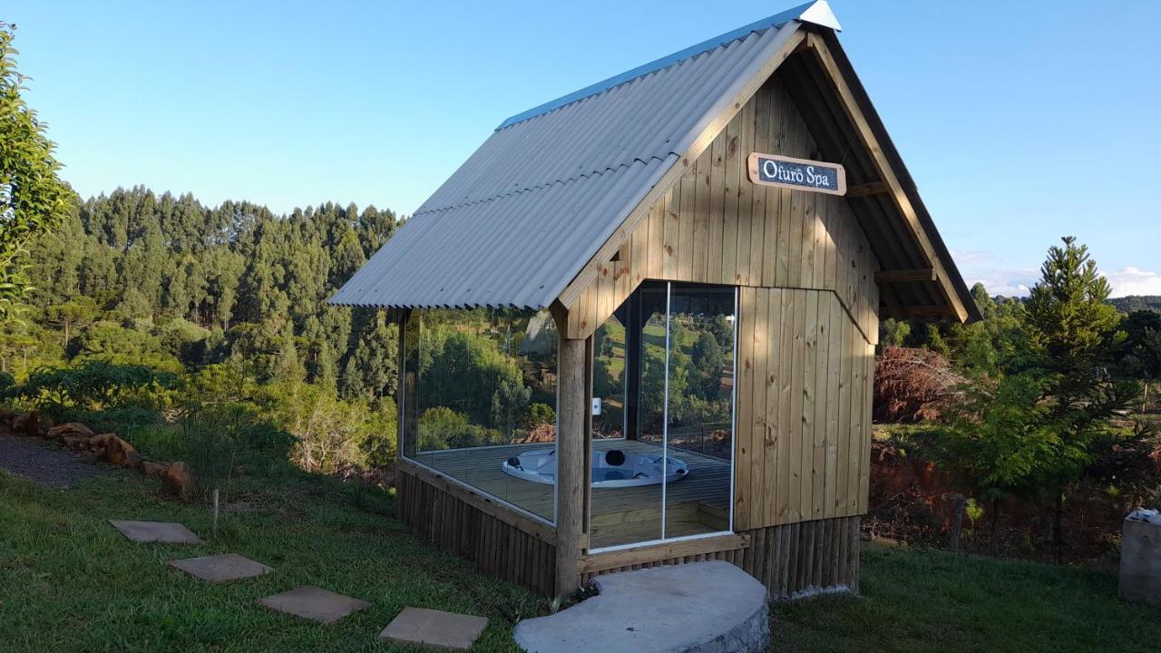Chale Estancia Ouro Verde Lages Eksteriør bilde